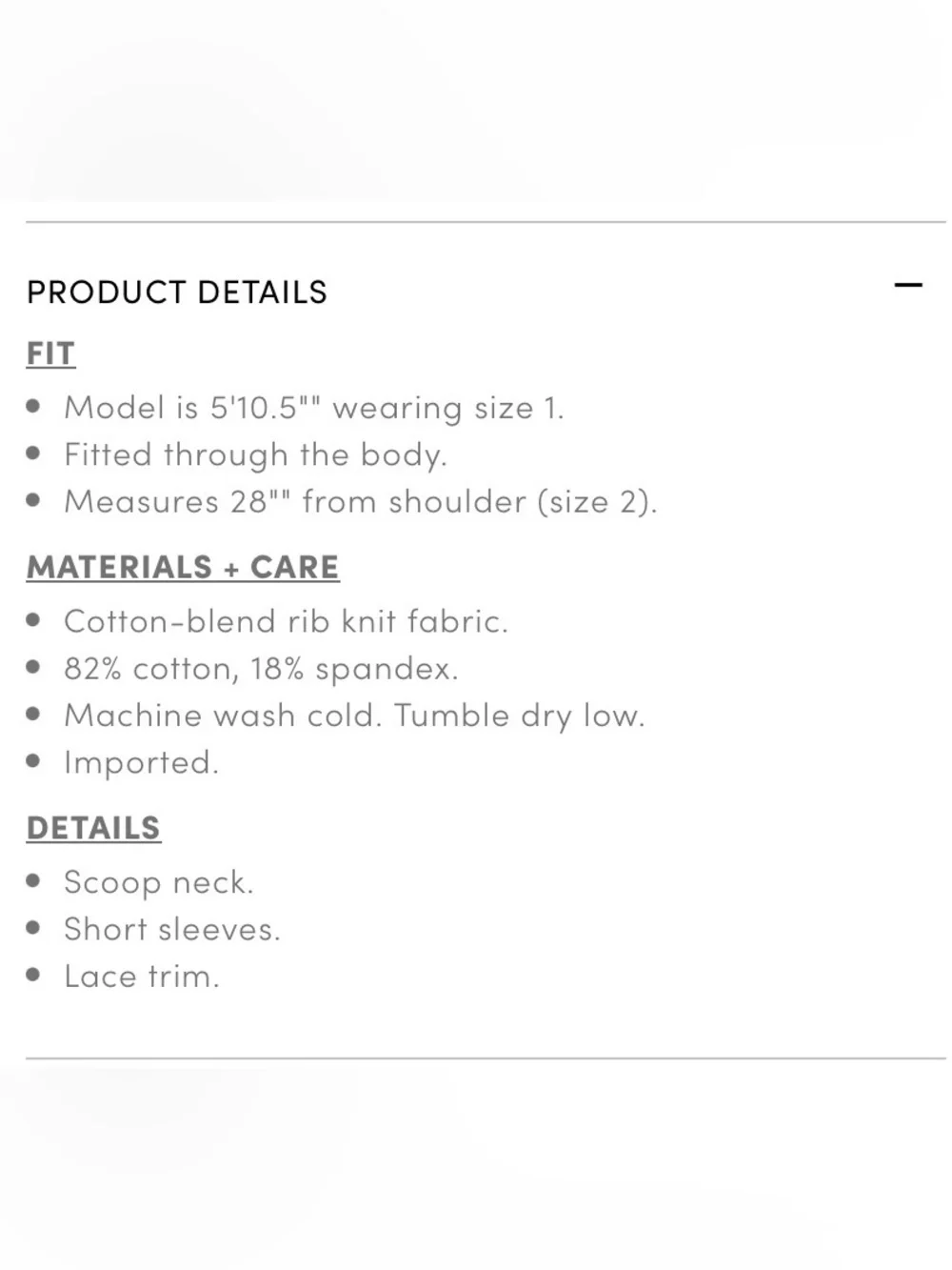 Torrid Pointelle Scoop Neck Lace Trim Tee NWT 1X